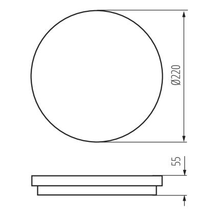 LED Vonkajšie svietidlo BENO LED/18W/230V 4000K biela IP54