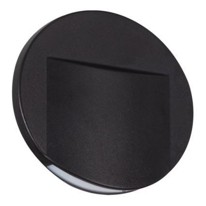 LED schodiskové svietidlo ERINUS LED/0,8W/12V 3000K čierne