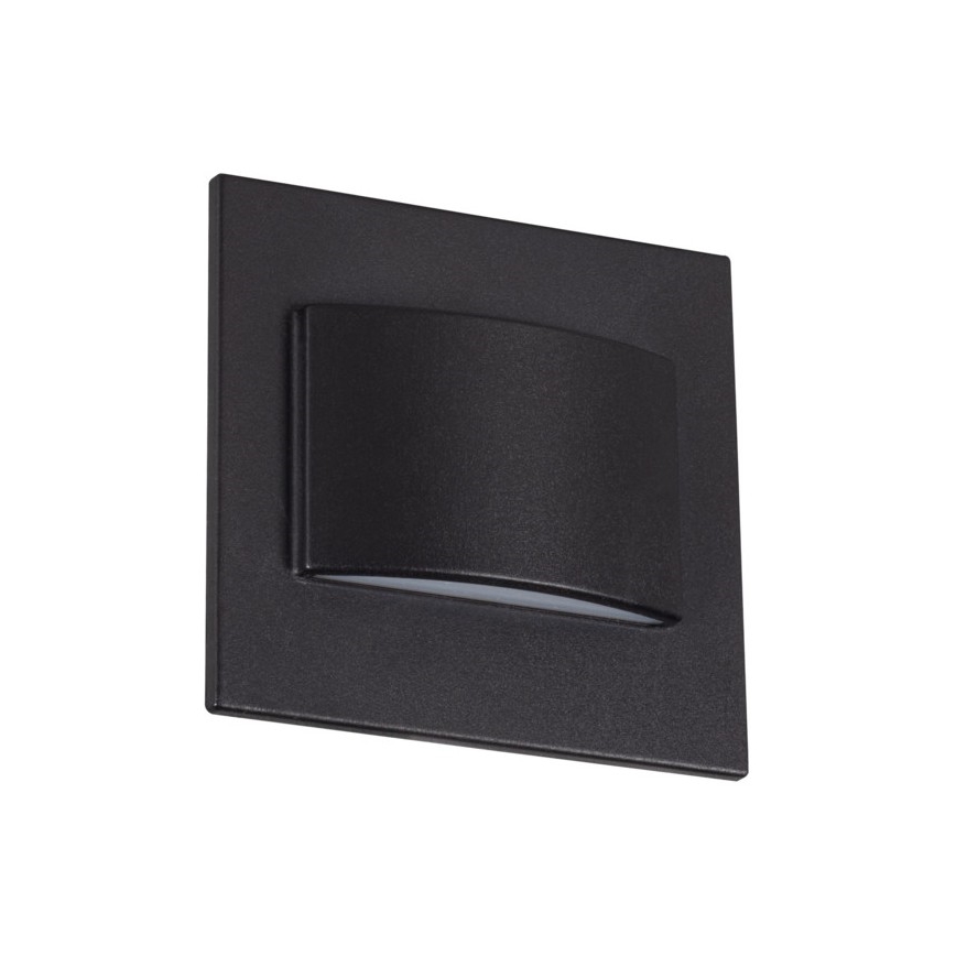 LED Schodiskové svietidlo ERINUS LED/1,5W/12V 3000K čierna