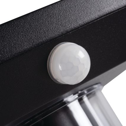 Vonkajšie nástenné svietidlo so senzorom VIMO 1xE27/15W/230V IP44