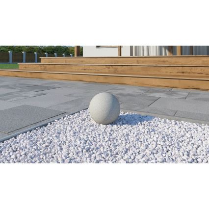 Vonkajšia lampa STONO 1xE27/15W/230V pr. 31,5 cm IP65