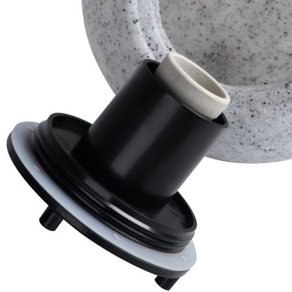 Vonkajšia lampa STONO 1xE27/15W/230V pr. 31,5 cm IP65