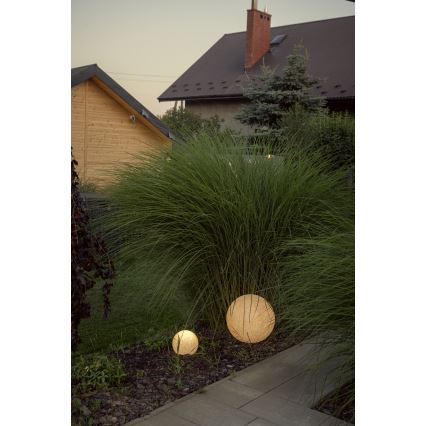 Exteriérové svietidlo STONO 1xE27/15W/230V, priemer 23 cm, IP65