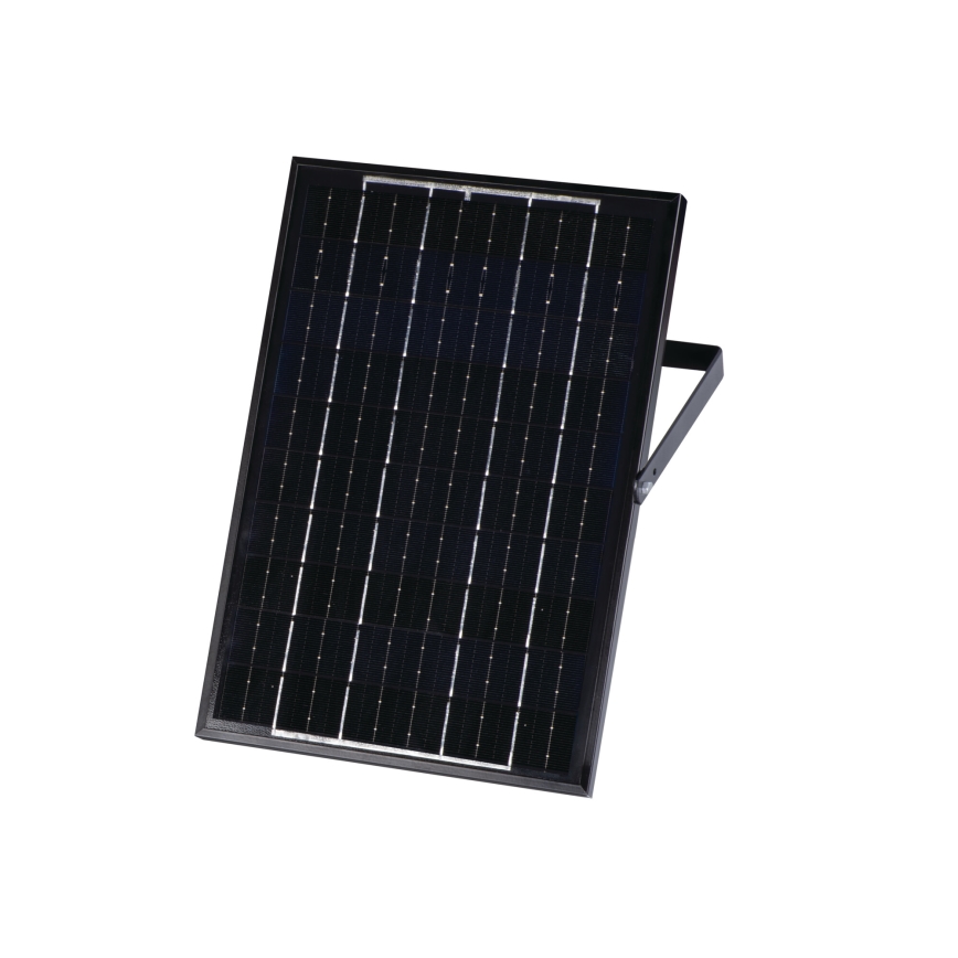 LED Stmievateľný reflektor so solárnym panelom a senzorom súmraku LED/10W/10000 mAh 3,2V IP65 + diaľkové ovládanie