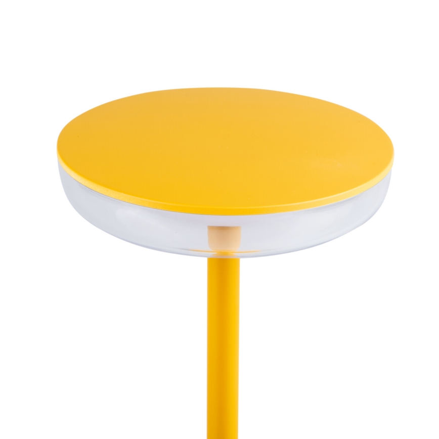 Kanlux 37314 - LED Stmievateľná nabíjacia lampa FLUXY LED/1,7W/1800 mAh IP44 žltá