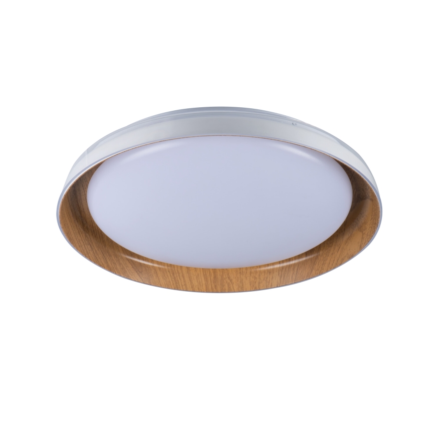 LED Stropné svietidlo NIFU LED/17,8W/230V pr. 43 cm biela/hnedá