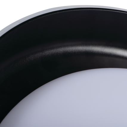 LED Stropné svietidlo NIFU LED/17,8W/230V pr. 43 cm biela/čierna