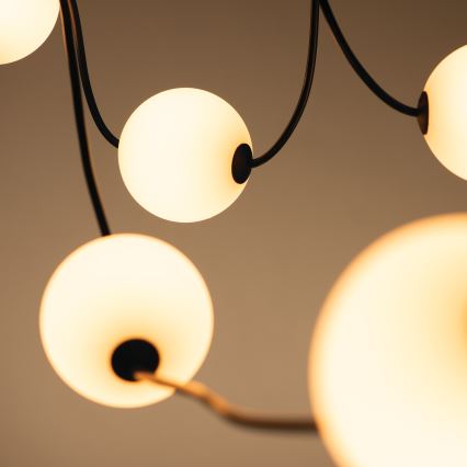 LED Vonkajšia dekoratívna reťaz GIRLANDA STONO 10xLED/10W/230V 6m IP67