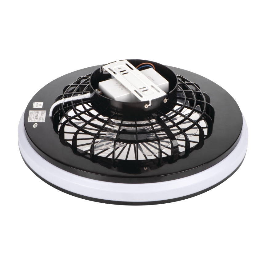 LED Stmievateľné stropné svietidlo s ventilátorom PLAVE LED/48W/230V 3000/4000/6500K + diaľkové ovládanie