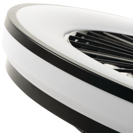 LED Stmievateľné stropné svietidlo s ventilátorom PLAVE LED/48W/230V 3000/4000/6500K + diaľkové ovládanie
