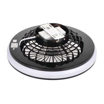 LED RGBW Stmievateľné stropné svietidlo s ventilátorom PLAVE LED/48W/230V 3000/4000/6500K + diaľkové ovládanie