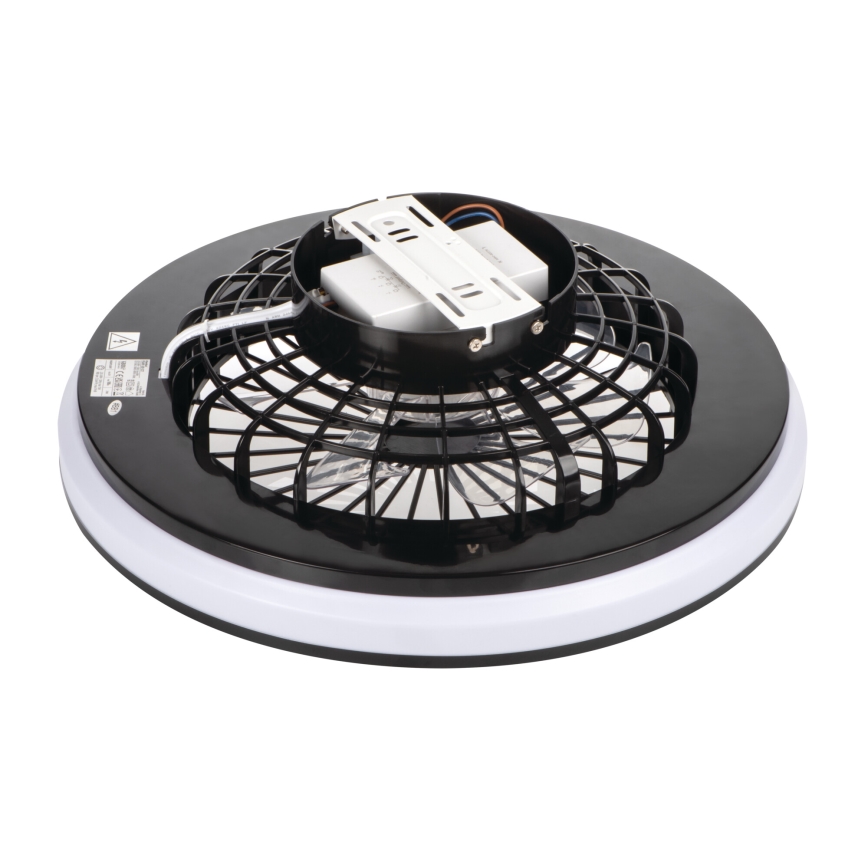 LED RGBW Stmievateľné stropné svietidlo s ventilátorom PLAVE LED/48W/230V 3000/4000/6500K + diaľkové ovládanie