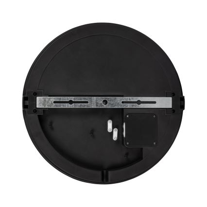LED Vonkajšie stropné svietidlo BENO E LED/12W/230V 3000/4000/6500K pr. 20 cm IP65 čierna