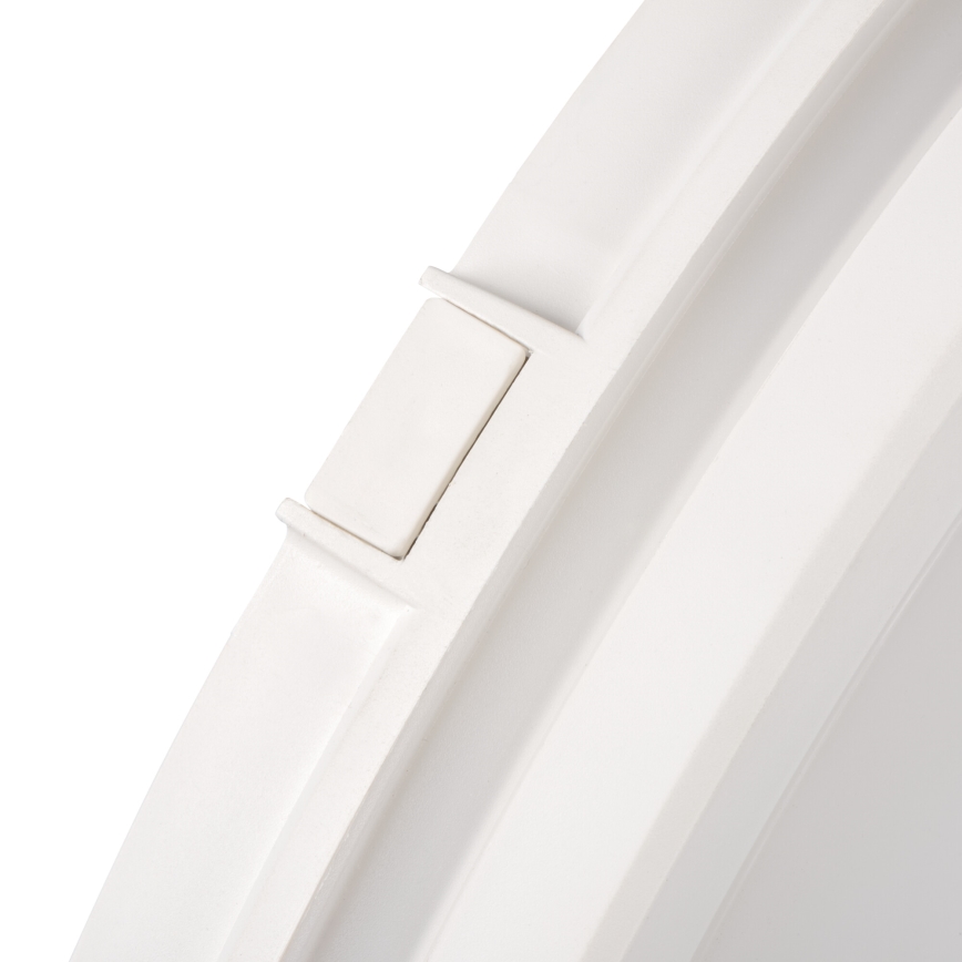LED Vonkajšie stropné svietidlo BENO E LED/20W/230V 3000/4000/6500K pr. 20 cm IP65 biela