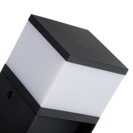 Vonkajšia lampa s 2 zásuvkami DASTEN 1xG9/11W/230V 50 cm IP44 čierna