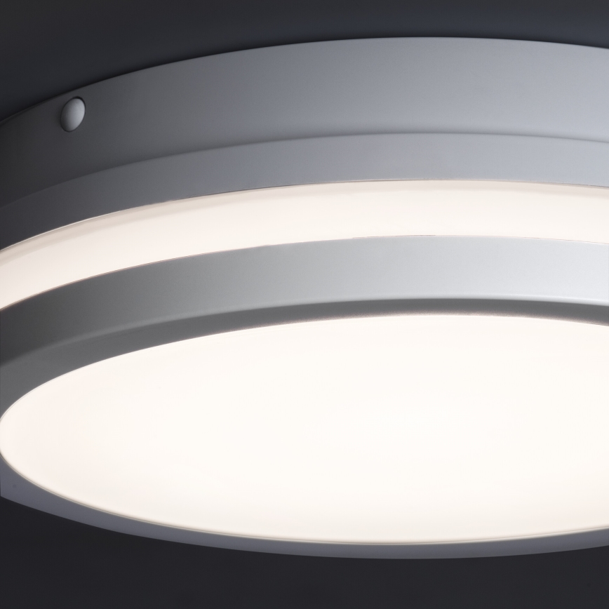 LED Vonkajšie stropné svietidlo BENO LED/12/18W/230V 3000/3500/4000K IP65 biela okrúhly