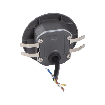 LED schodiskové svietidlo EXIN LED/2,5W/230V 3000K IP65 antracitové guľaté
