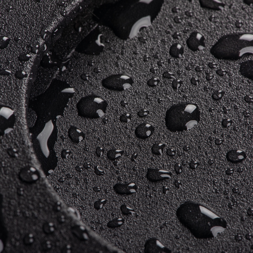 LED schodiskové svietidlo s pohybovým a súmrakovým senzorom EXIN LED/2,5W/230V 3000K IP65 čierne okrúhle