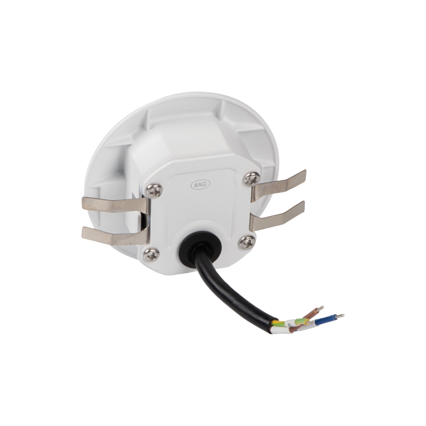 LED schodiskové svietidlo s pohybovým a súmrakovým senzorom EXIN LED/2,5W/230V 4000K IP65 biele guľaté