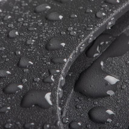 LED schodiskové svietidlo s pohybovým a súmrakovým senzorom EXIN LED/2,5W/230V 4000K IP65 okrúhle antracitové