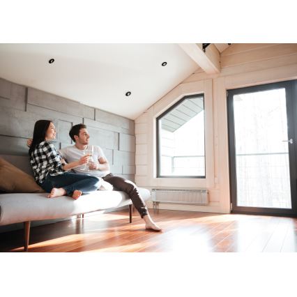 LED podhľadové svietidlo FIZU LED/4W/230V 3000/4000/6500K čierne