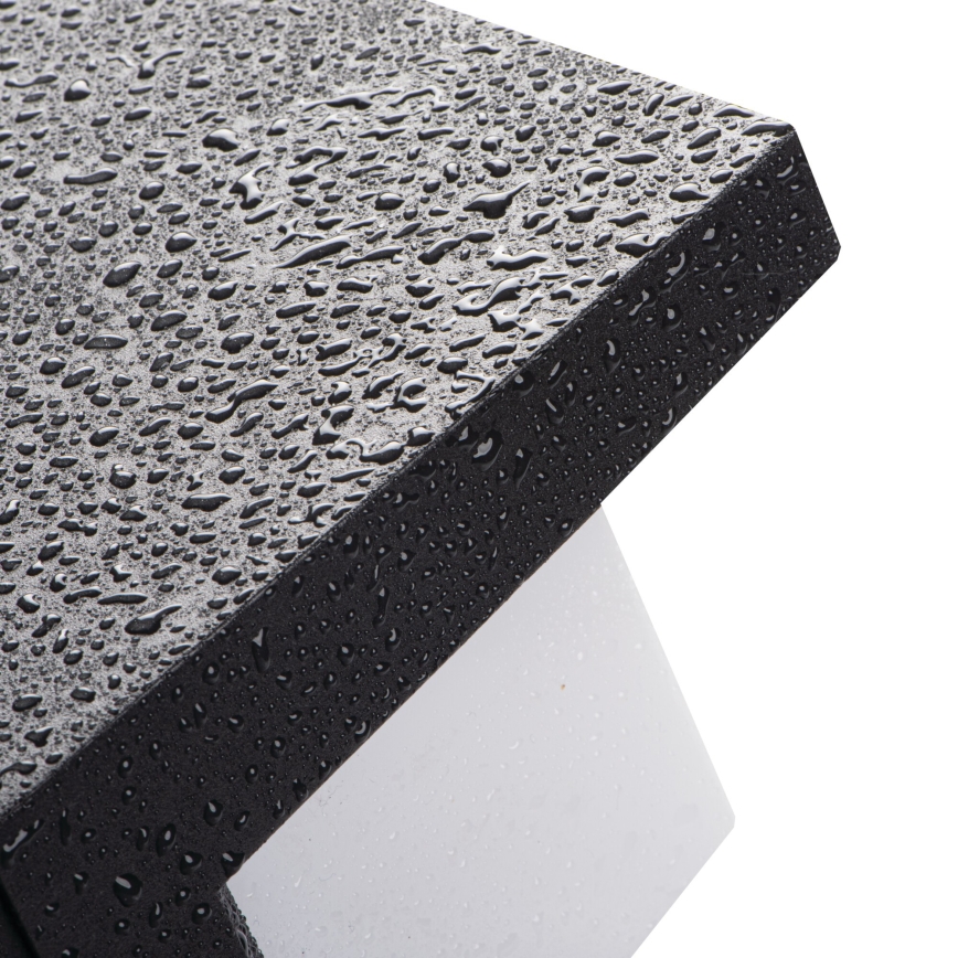 Vonkajšie nástenné svietidlo LERTO 1xE27/15W/230V IP54 čierna