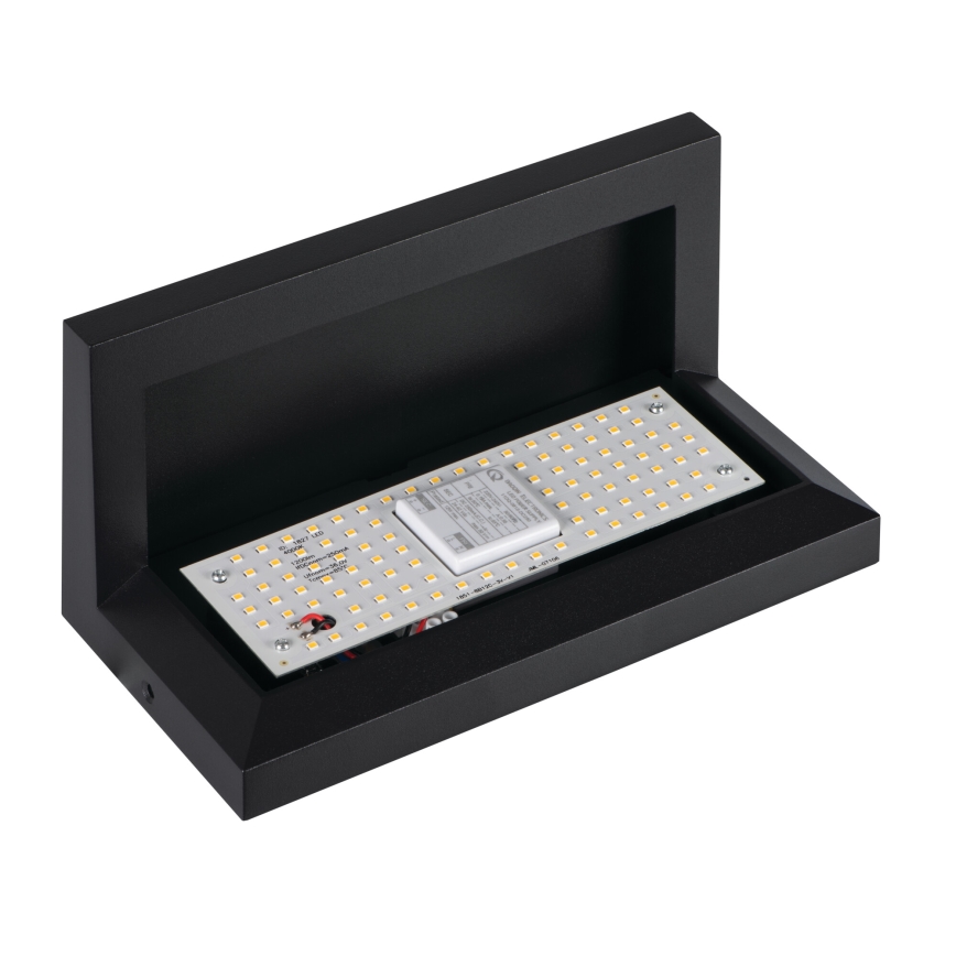 LED vonkajšie nástenné svietidlo LERTO LED/12W/230V IP54 čierne