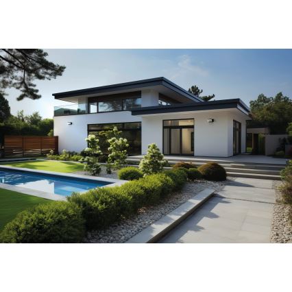 LED Vonkajšie nástenné svietidlo XERTO LED/20W/230V 3000/4000/6500K IP65 čierna