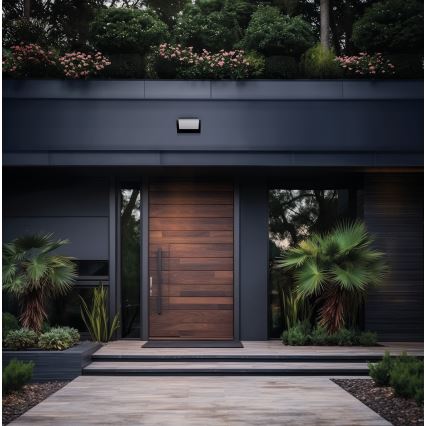 LED Vonkajšie nástenné svietidlo XERTO LED/20W/230V 3000/4000/6500K IP65 čierna