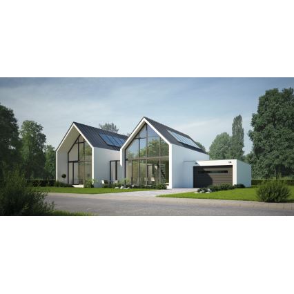 LED Vonkajšie nástenné svietidlo XERTO LED/20W/230V 3000/4000/6500K IP65 čierna