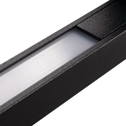 Vonkajšie nástenné svietidlo YALTE LED/11W/230V 3000/4000/6500K 81,5 cm IP54 čierne
