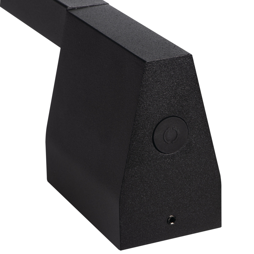 Vonkajšie nástenné svietidlo YALTE LED/11W/230V 3000/4000/6500K 81,5 cm IP54 čierne