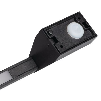 LED vonkajšie nástenné svietidlo YALTE LED/12W/230V 3000/4000/6500K 123 cm IP54 čierna