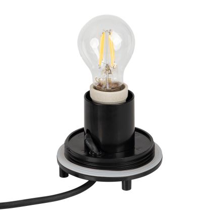Vonkajšia lampa STONO, 1xE27/15W/230V, priemer 20 cm, IP65, béžová
