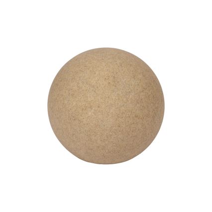 Vonkajšie svietidlo STONO 1xE27/20W/230V priemer 30 cm IP65 béžové