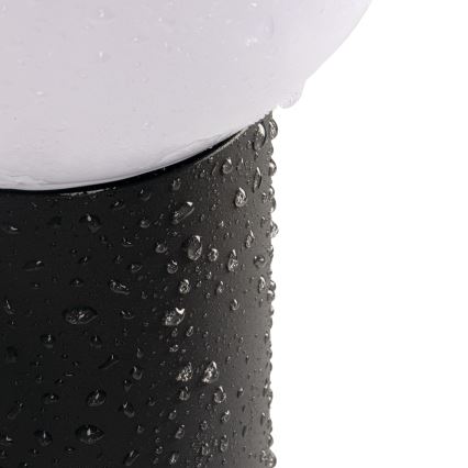 Vonkajšie svietidlo so snímačom pohybu a súmraku STONO 1xE27/15W/230V 50 cm IP65 antracit