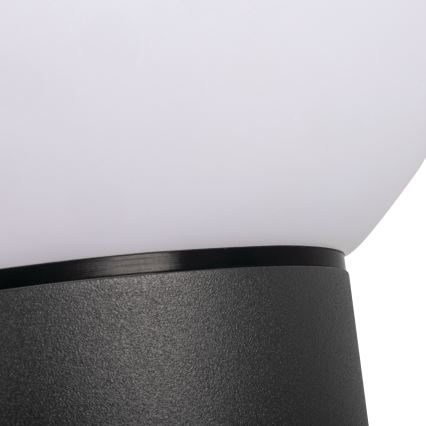 Vonkajšie svietidlo so snímačom pohybu a súmraku STONO 1xE27/15W/230V 50 cm IP65 antracit