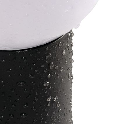 Vonkajšia lampa so senzorom pohybu a súmraku STONO 1xE27/15W/230V 80 cm IP65 antracitová