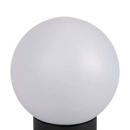 Vonkajšia lampa so senzorom pohybu a súmraku STONO 1xE27/15W/230V 80 cm IP65 antracitová