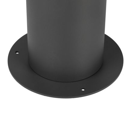 Vonkajšia lampa so senzorom pohybu a súmraku STONO 1xE27/15W/230V 80 cm IP65 antracitová