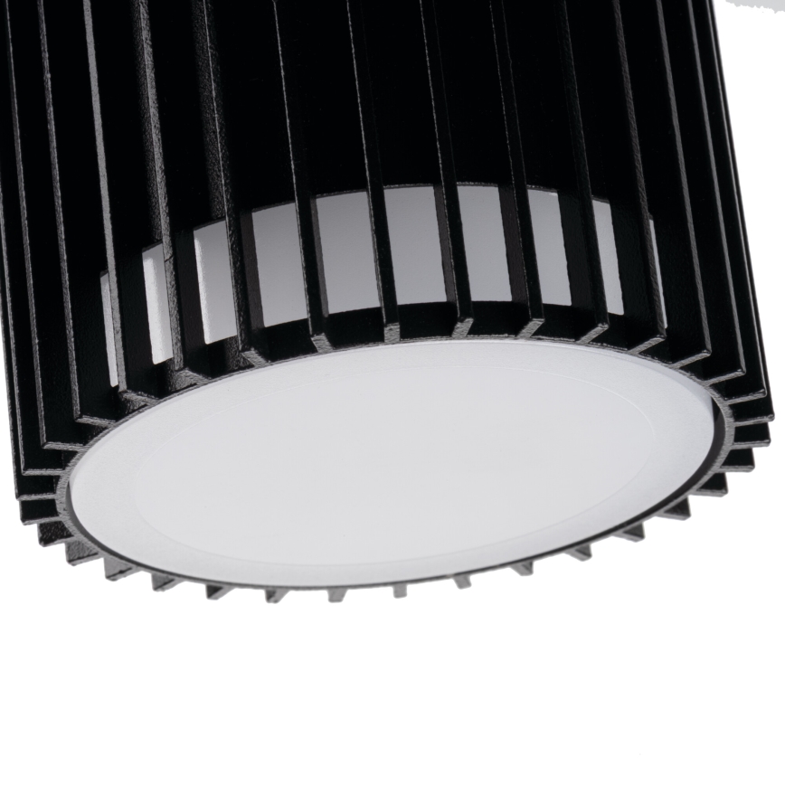 Vonkajšie nástenné bodové svietidlo RADILO 2xGU10/11W/230V IP44 čierna