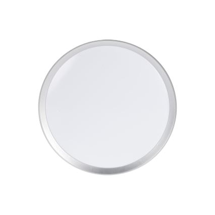 Stmievateľné LED stropné svietidlo LIXAN LED/47W/230V 3000-6500K pr. 38,6 cm biela/strieborná + diaľkové ovládanie