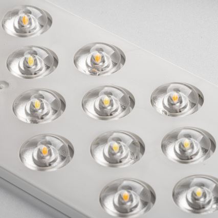 LED Stmievateľné stropné svietidlo LIXAN LED/65W/230V 3000-6500K pr. 48,6 cm biela/strieborná + diaľkové ovládanie