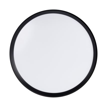 LED stmievateľné stropné svietidlo LIXAN LED/65W/230V 3000-6500K priemer 48,6 cm biela/čierna + diaľkové ovládanie