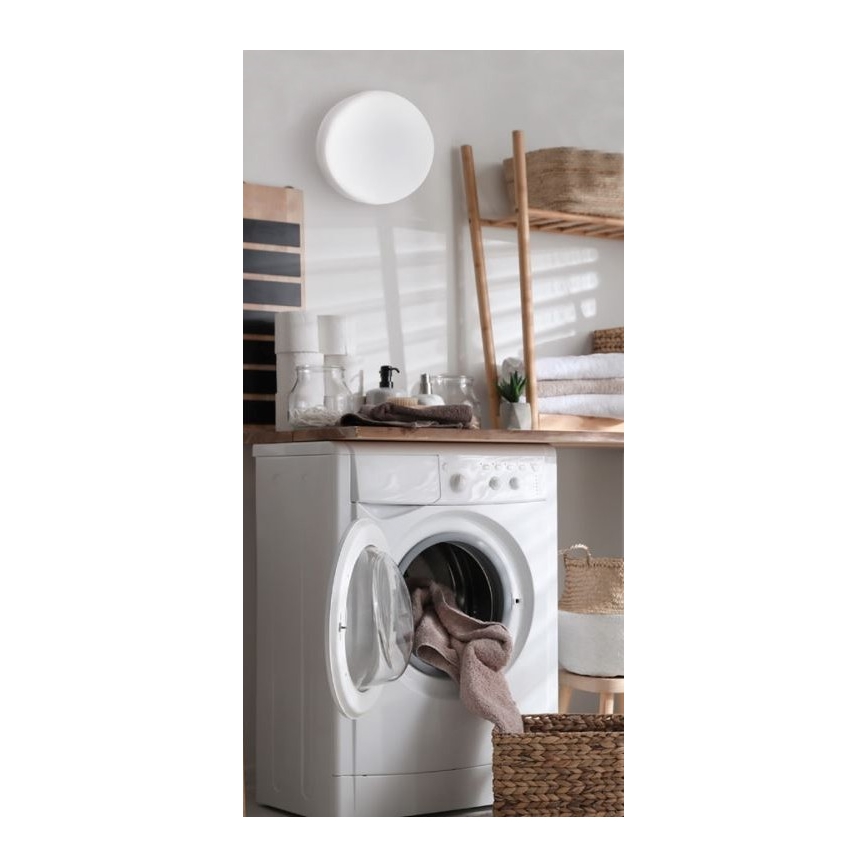 Kúpeľňové stropné svietidlo PERAZ 1xE27/60W/230V pr. 30 cm IP44