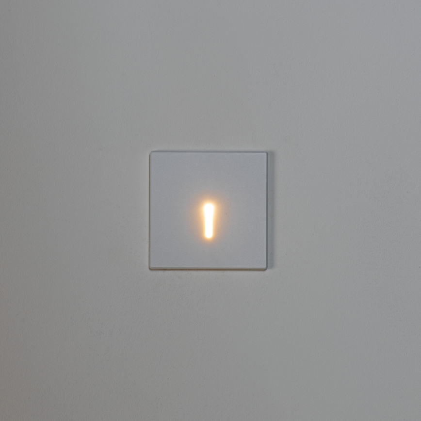 LED schodiskové svietidlo MAGNIK LED/1,7W/230V 2700/3300/3900/4600/5700K biele hranaté