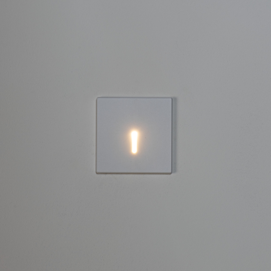 LED schodiskové svietidlo MAGNIK LED/1,7W/230V 2700/3300/3900/4600/5700K biele hranaté