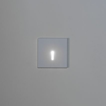 LED schodiskové svietidlo MAGNIK LED/1,7W/230V 2700/3300/3900/4600/5700K biele hranaté