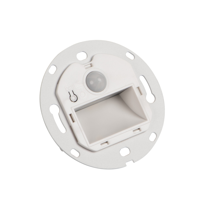 Schodiskové svietidlo so snímačom pohybu a súmraku MAGNIK LED/1,7W/230V 2700/3300/3900/4600/5700K čierne guľaté