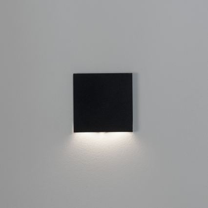 LED schodiskové svietidlo MAGNIK LED/1,7W/230V 2700/3300/3900/4600/5700K čierne hranaté